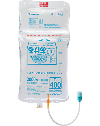 ミッドペリックL400腹膜透析液 | 医療用医薬品 | テルモメディカルナビ